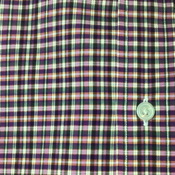 Polo By Ralph Lauren Westerton Dress Button Down Shirt Men’s sz L multi color - Picture 2 of 3